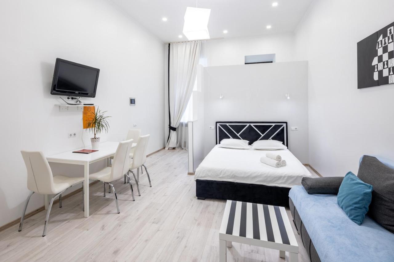 Bv Apartments Black And White إلفيف المظهر الخارجي الصورة
